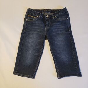 Levi's Girl Long Shorts 10 with adjustable waist